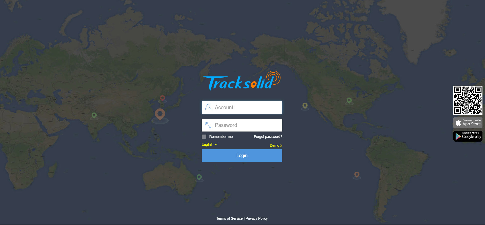 Λογισμικό εφαρμογής tracksolid tracking gps