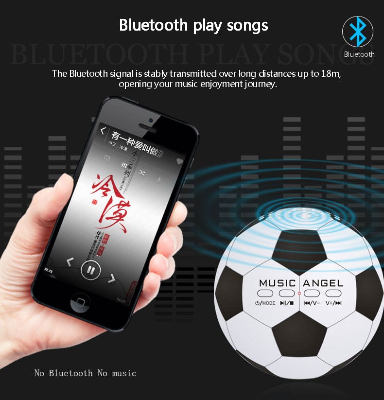 Μίνι ηχείο με μπάλα Bluetooth για υπολογιστή ή κινητό τηλέφωνο