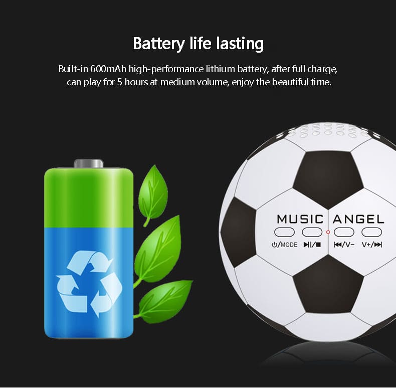 ηχείο μπάλα ποδοσφαίρου bluetooth για smartphone